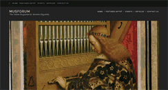 Desktop Screenshot of musforum.org